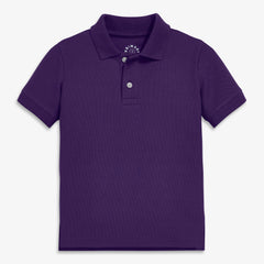 Kids short sleeve pique polo