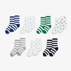 Clearance baby sock 7-pack in star