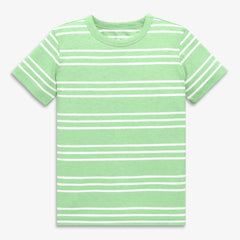 Kids heathered tee in stripe