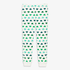 Clearance kids organic pj pant in lucky clovers