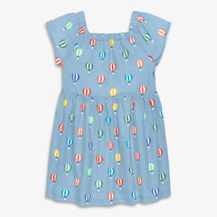 Kids twirly dress in hot air balloons
