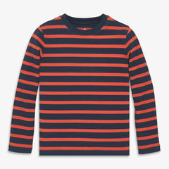 Kids long sleeve tee in stripe