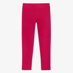 Kids coziest fleece-lined legging in seasonal colors
