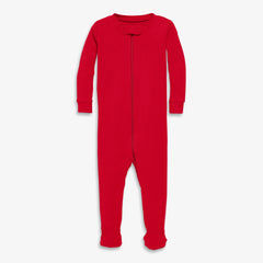 Clearance baby organic zip footie