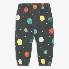 Baby sweatpant in rainbow galaxy