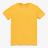 Kids pocket tee in seasonal colors