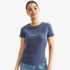 Women's fit rib tee