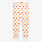 Clearance kids organic pj pant in candy pumpkins