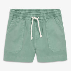 Kids garment dyed stretch chino midi short