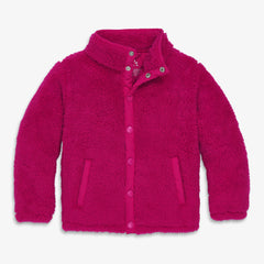 Kids teddy fleece jacket
