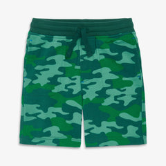 Clearance kids gym short in camo