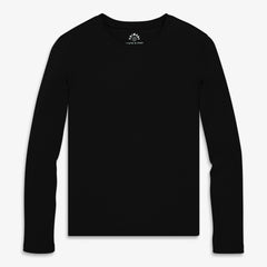 Women's fit long sleeve rib tee