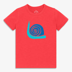 Kids snail tee