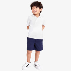 Kids classic short sleeve interlock polo
