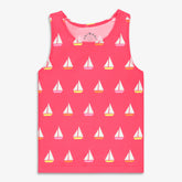 Kids swim tank in sailboats