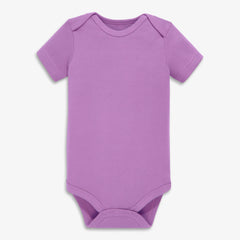 Organic short sleeve babysuit