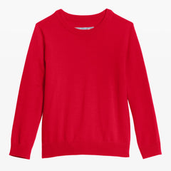 Kids crewneck sweater seasonal colors