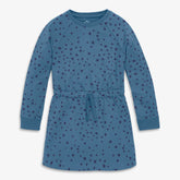Clearance kids sweatshirt dress in mini moonlight