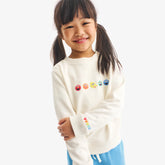 Kids Sesame Street friends embroidered sweatshirt
