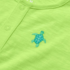 Baby tank and shorts set in sea turtles
