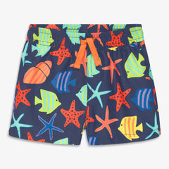 Baby swim trunk in under the sea