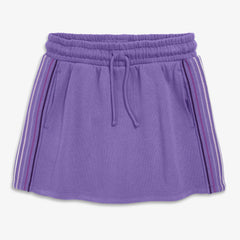 Clearance kids rainbow trim drawstring pocket skort
