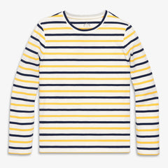 Women's fit long sleeve everyday stripe tee