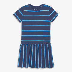 Clearance kids short sleeve explorer dress in stripe