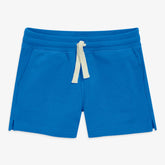 Kids track short in seasonal colors