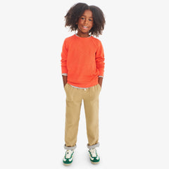 Kids lined stretch chino pocket pant