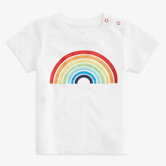 Clearance baby rainbow graphic tee