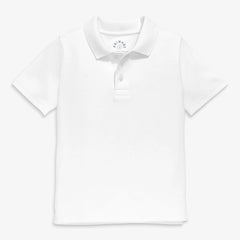 Kids classic short sleeve interlock polo