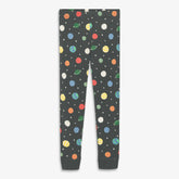 Kids organic PJ pant in rainbow galaxy