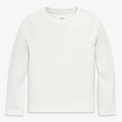 Kids long sleeve rib tee