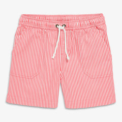 Kids stretch chino short in boardwalk stripe