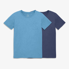 Unisex fit pocket tee 2-pack