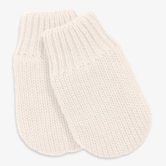 Baby knit mittens