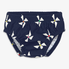 Clearance swim diaper in rainbow pinwheels