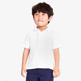 Kids classic short sleeve interlock polo