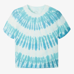 Kids easy pocket tee in tie-dye