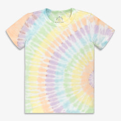 Kids rainbow tie-dye tee