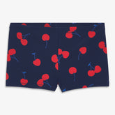 Kids swim shortie in cherries