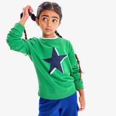 Clearance kids star sweatshirt