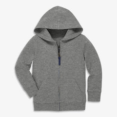 Kids zip hoodie in seasonal colors