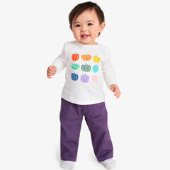 Baby cotton twill pocket pant