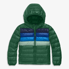 Kids lightweight puffer jacket in stripe