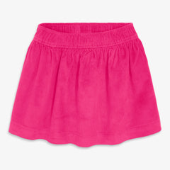 Clearance kids stretch corduroy pull-on pocket skirt