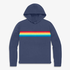 Unisex fit rainbow banner t-shirt hoodie