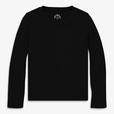 Kids long sleeve rib tee