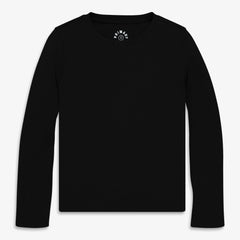 Kids long sleeve rib tee